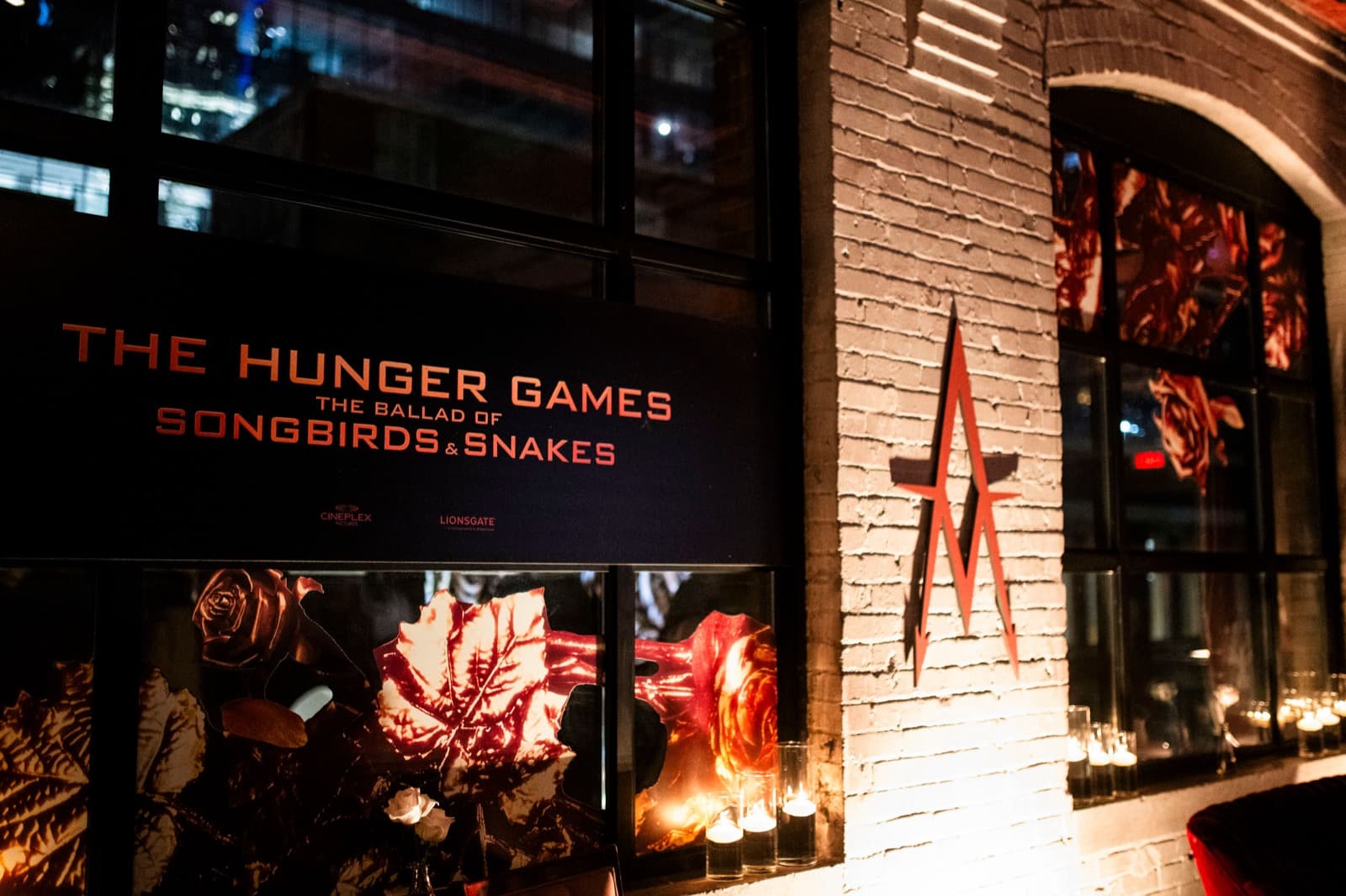 Film premiere brand activation at Storys